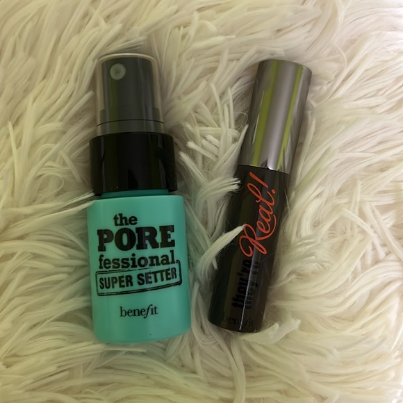Benefit Mini PoreFessional Super Setter Spray + Mini They’re Real Mascara - Picture 2 of 2